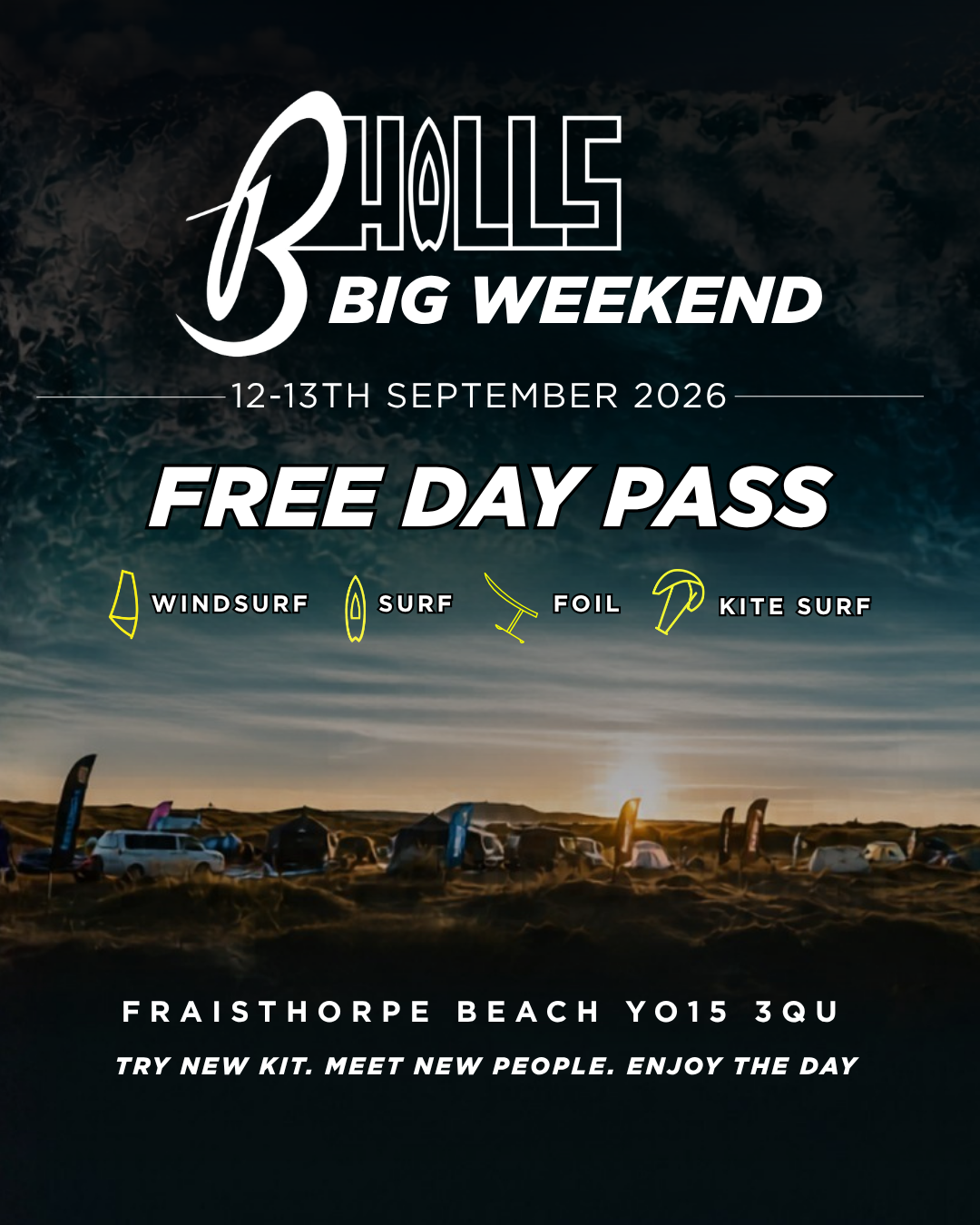 THE BHALLS BIG WEEKEND - FREE  DAY TICKET
